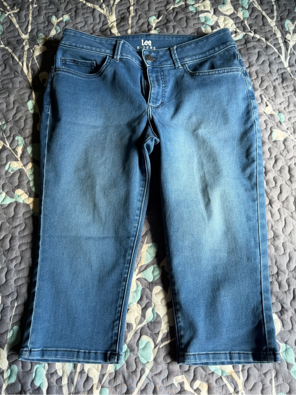 Lee Women's Denim Capris in Blue